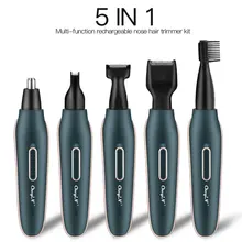 

CkeyiN USB Rechargeable Nose Ear Hair Trimmer Shaver for Men Electric Eyebrow Beard Clipper Razor Face Body Back Hair Removal