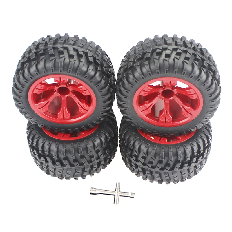 4pcs 110mm RC ڵ Ÿ̾ 12mm Hex 1/12 1/14 1/10  ũѷ RC ڵ Wltoys 12427 12429 12423 144001 124019
