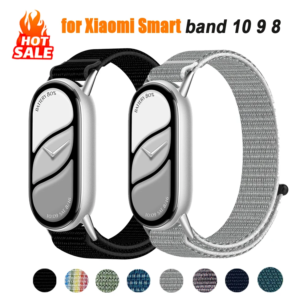 Nylon Sport Strap for Smart Band Bracelets – Enhanced Wristband Accessories