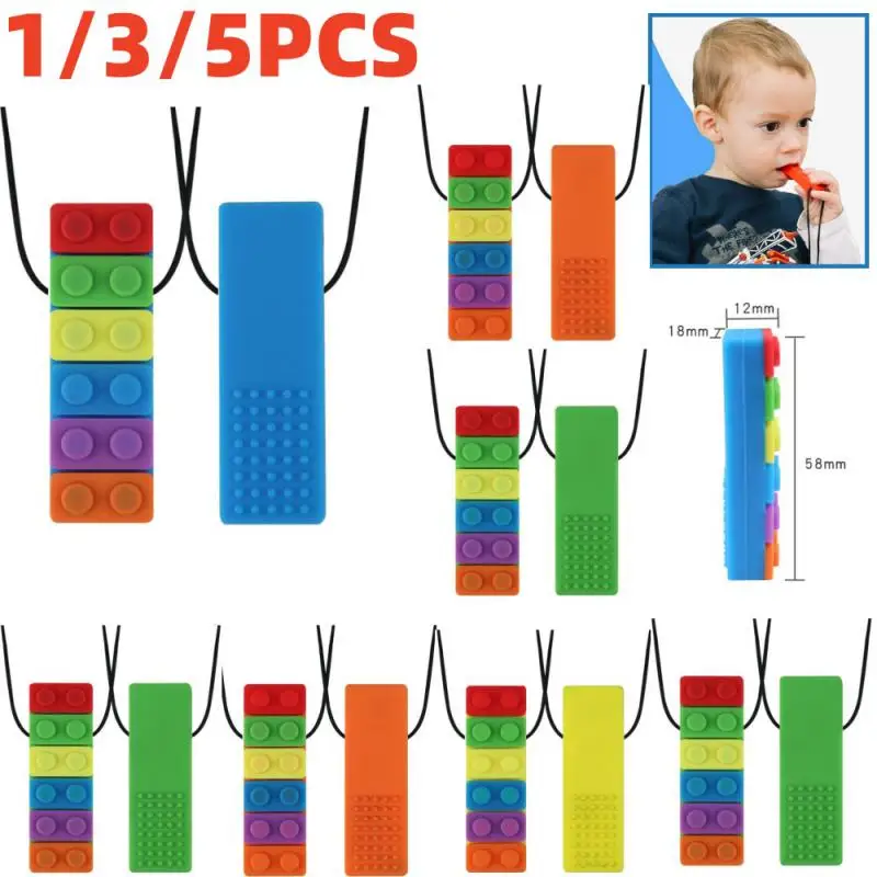 Sensory Teething Necklace Silicone