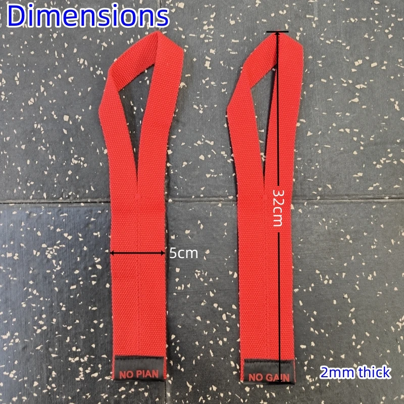 Lifting Wrist Straps for Weightlifting Powerlifting Bodybuilding Functional Strength Cross Training Heavy-Duty Cotton Wrist Wrap
