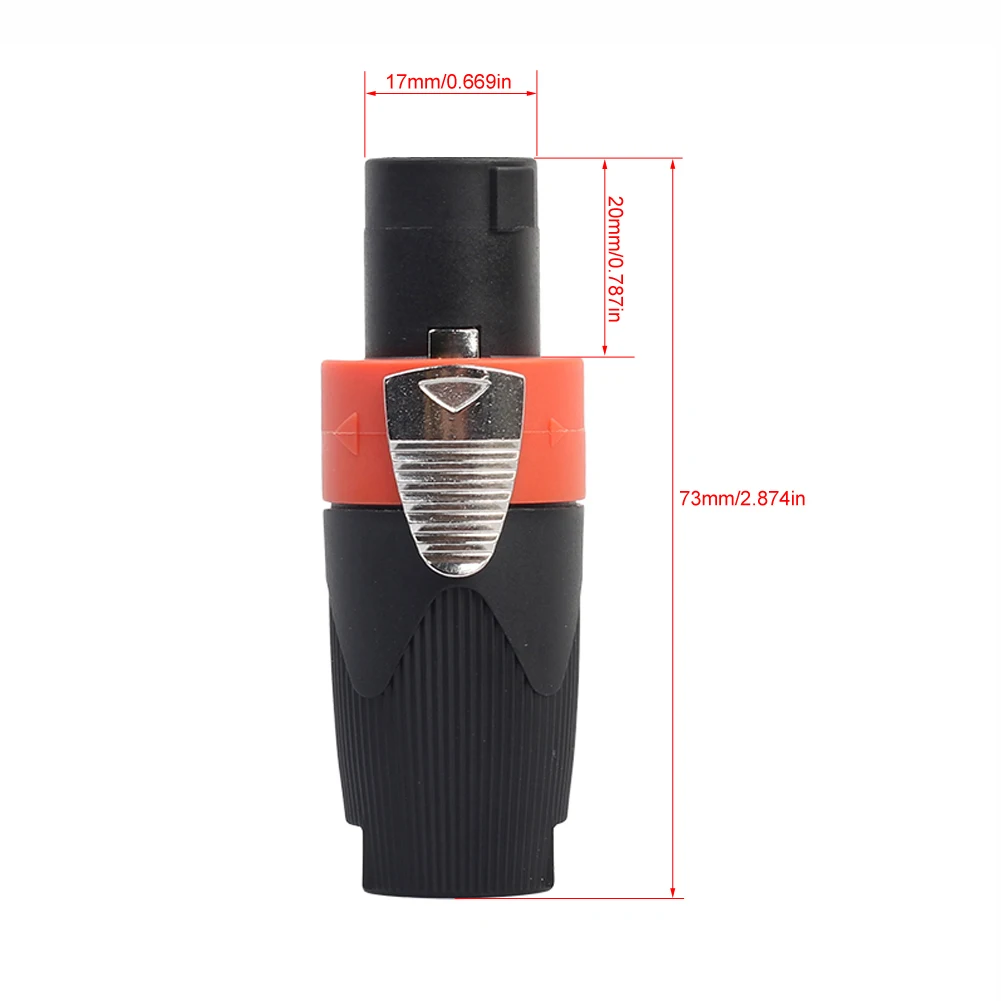̺ Ŀ ÷, NEUTRIK NL4F, 4    ̺, 10 