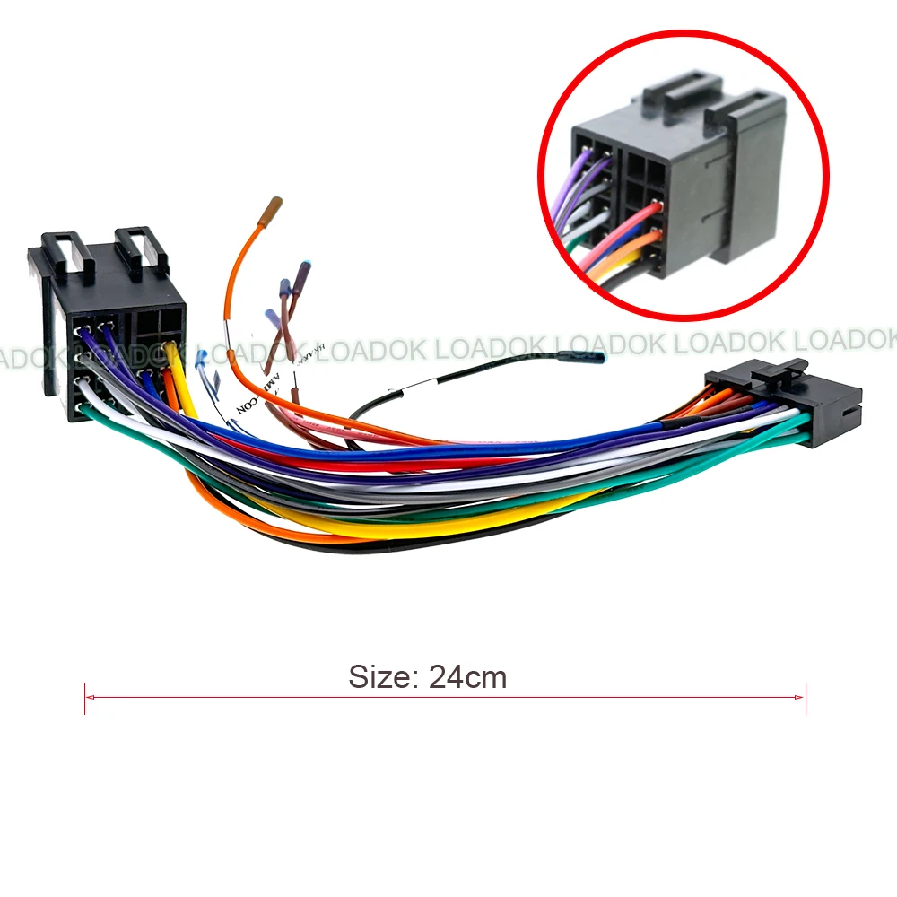 RCA Wiring Harness 20 Pin RCA Adapter Cable Car Seychelles