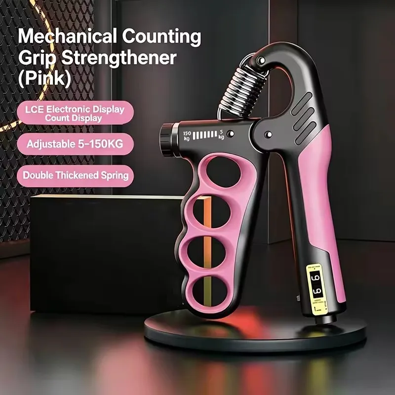 Adjustable Resistance Grip Strength Trainer for Muscle Building and Fitness
