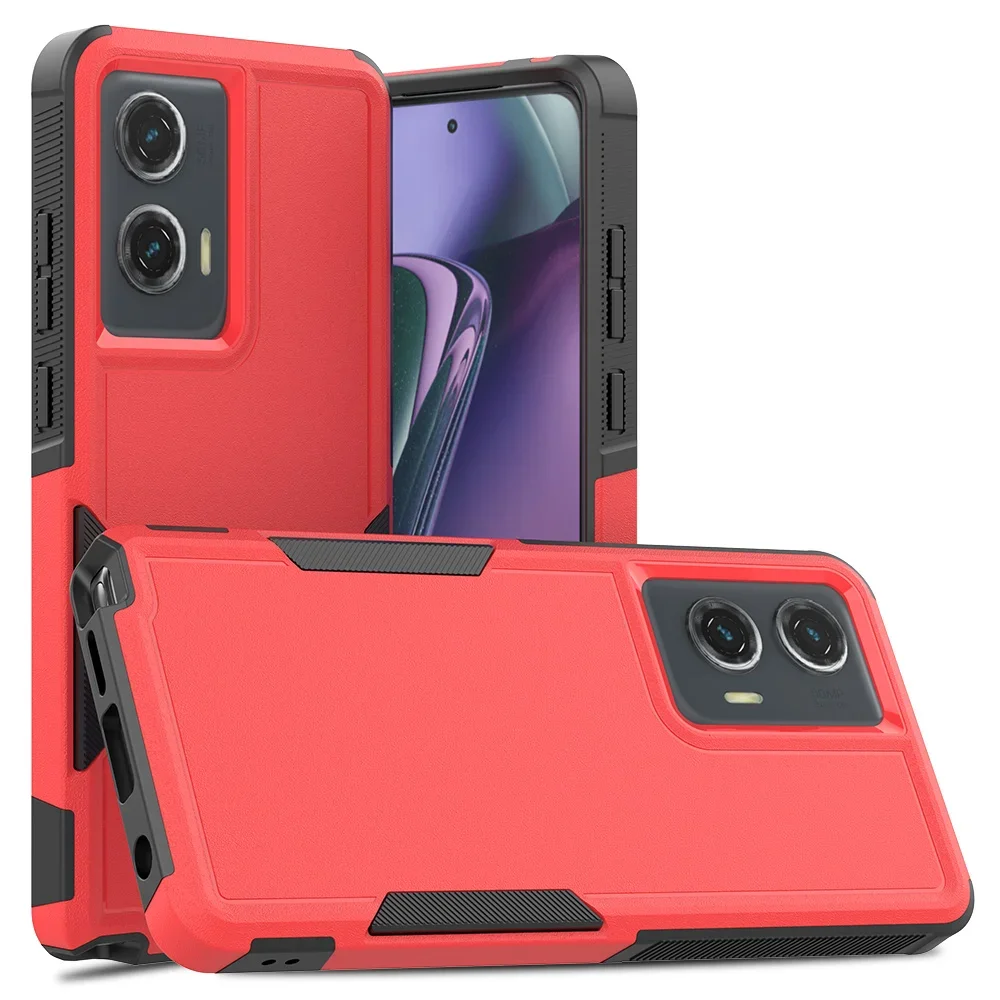 Durable Shockproof Phone Case with TPU Frame and Hard Plastic Back Cover