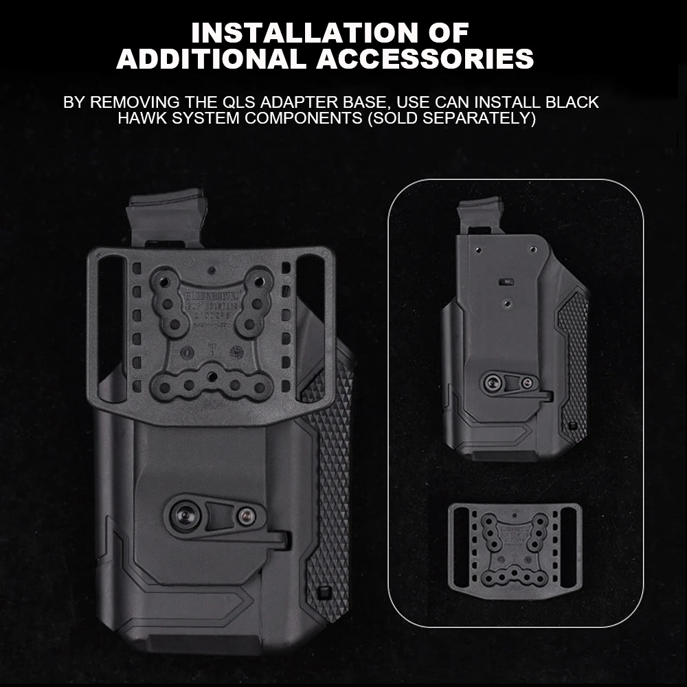 G17 X300 Holster Holster Drop Adaptateur à libération rapide Holster Set (Camouflage G17 X300 Holster Holster Drop Adaptateur à libération rapide Holster Set (Camouflage
