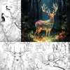 1pc Art Coloring Book 22 Page Coloring Books Gift For Birthday Party Relieve Stress Kill Time Graffiti Painting Drawing Art Book 5