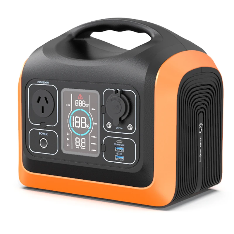 

600w tragbare kraftwerk powerstation charging backup lifepo4 battery 110v power station lithium portable solar generator