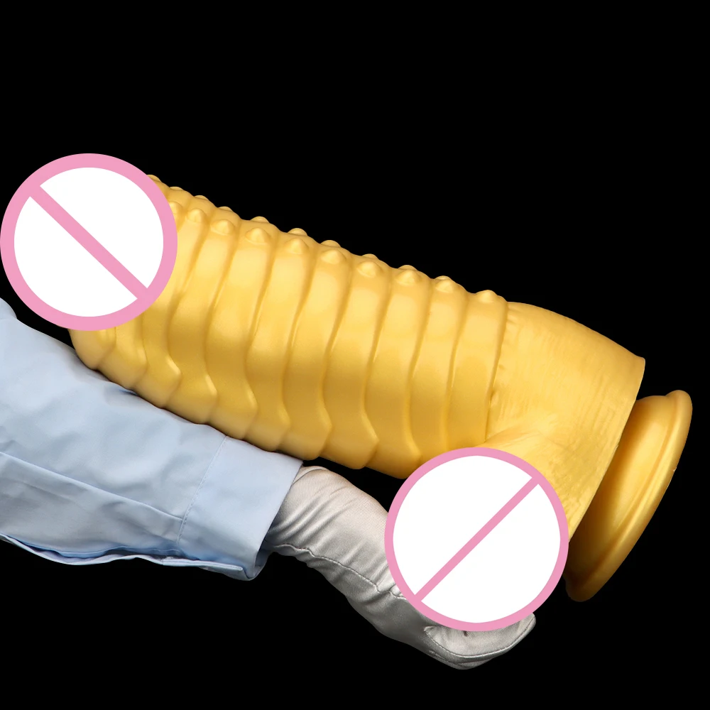 Gros plug anal en silicone pour massage de la prostate et anus_voghion.com