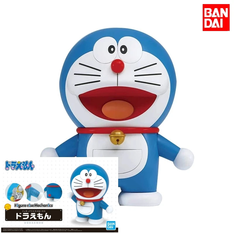 Bandai Original Figure-Rise Mechanics Anime Figure Doraemone Action Figure Assembly Model Kit Giocattoli Regali Per Bambini