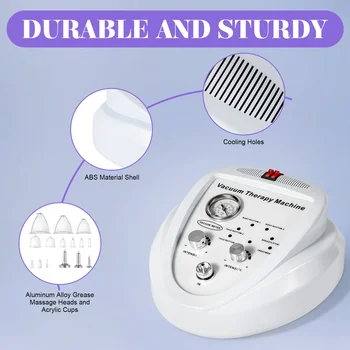 Electric Vacuum Pump Massage Breast Massager Enlargement & Butt Lifting Body Shaping for Beauty Salons, Hospitals, Spas 2