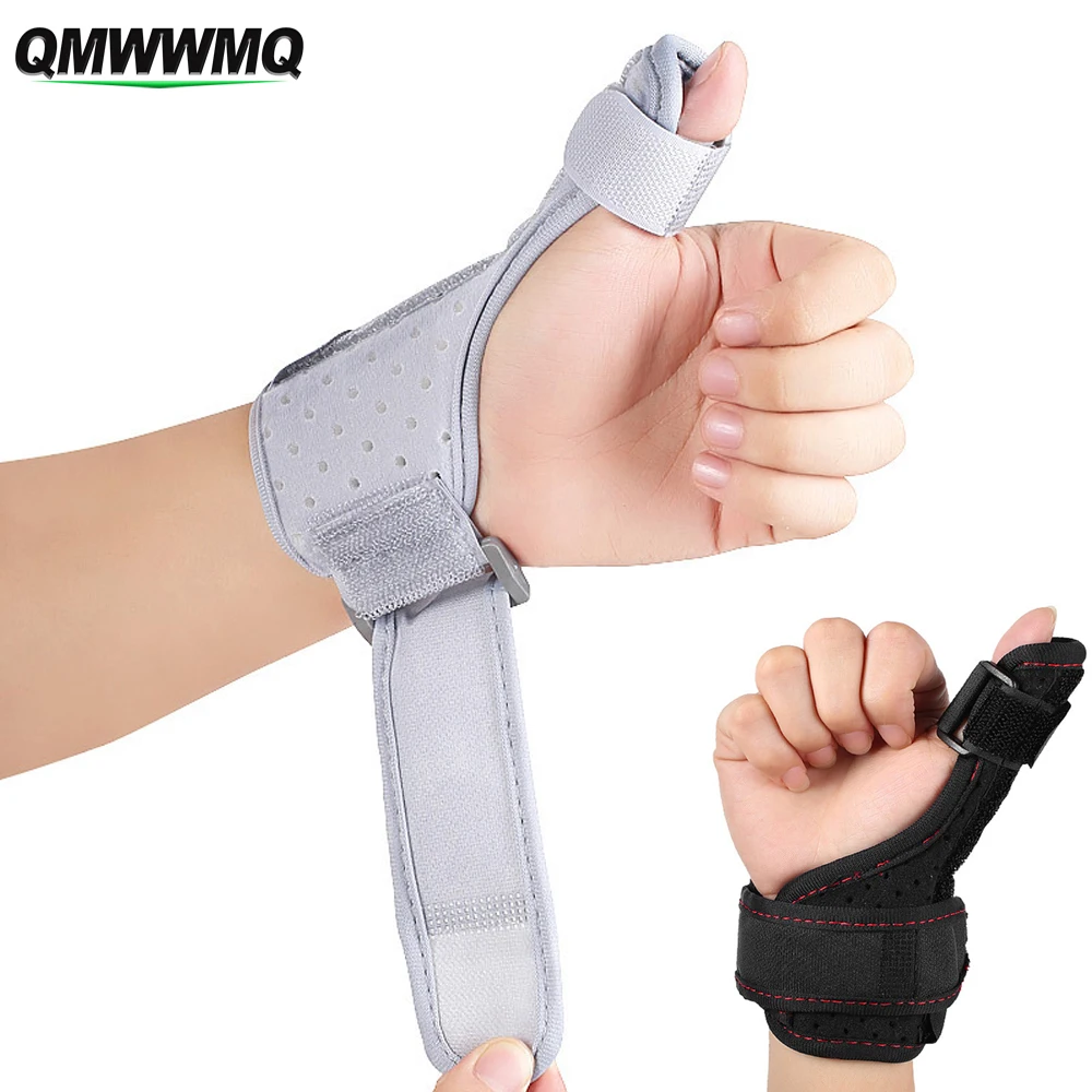 

QMWWMQ 1Pcs Thumb & Wrist Stabilizer Splint for Thumb,Trigger Finger, Pain Relief, Arthritis,Tendonitis, Sprained, Carpal Tunnel