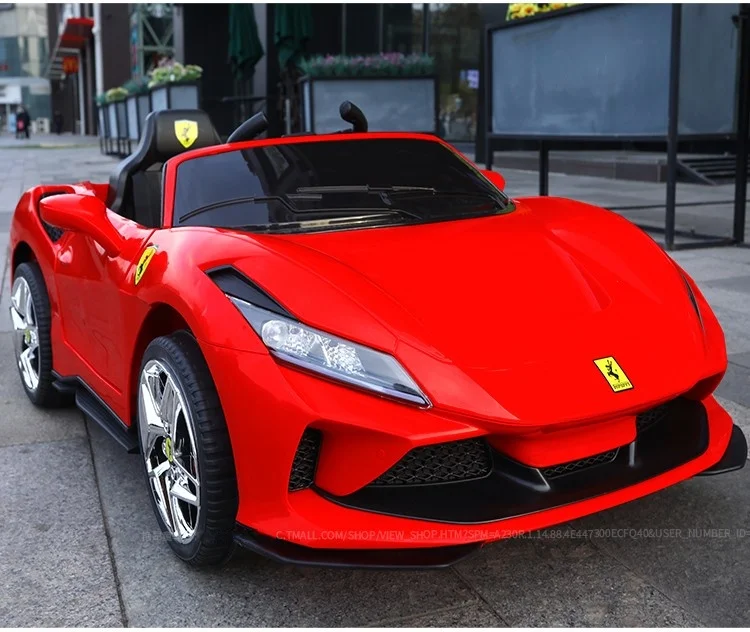Ferrari Kids Ride On Electric Car For Boys &Amp; Girls Toy Car With Remote Control F8