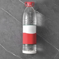 Waterproof Storage Rack Liquid Soap Dispenser Holder Wall Mount Bathroom Shelf 2