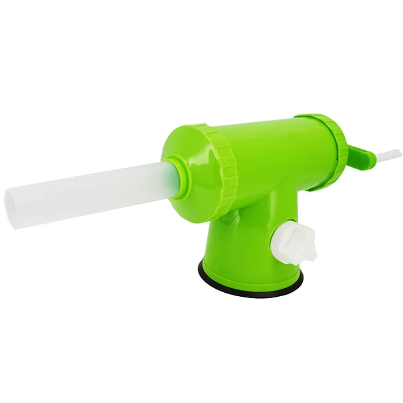 Manual Sausage Stuffer 2lbs Maker Plastic Meat Filler Filling Tool Funnel Tubes
