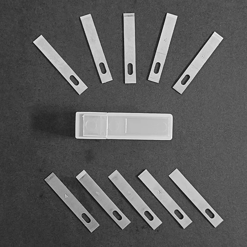 100/50Pcs Knife DIY Wood Carving Fruit Food Scalpel Craft Sculpture Cutting Tools Metal Engraving Blades Knifes Wood Carving
