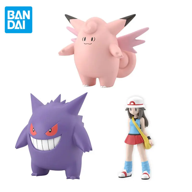 

Bandai PB LImited оригинальные экшн-фигурки покемона из аниме Blue Gengar Clefairy, детские игрушки, коллекционные модели, искусственные подарки