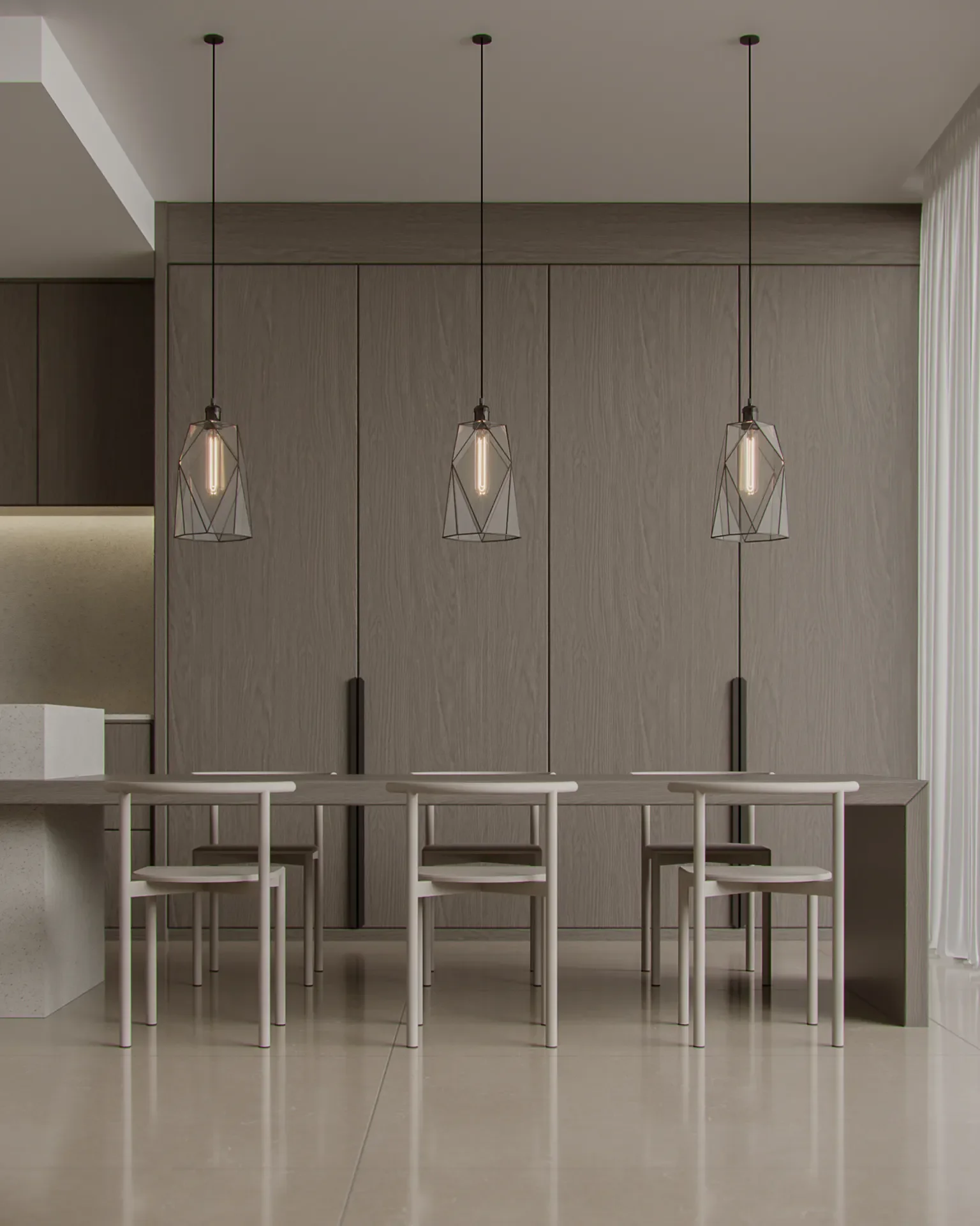 Hot Sale Kitchen Units Cabinet Kitchen Set Quartz Island Table Solid Wood Cabinets Ready To Assemble