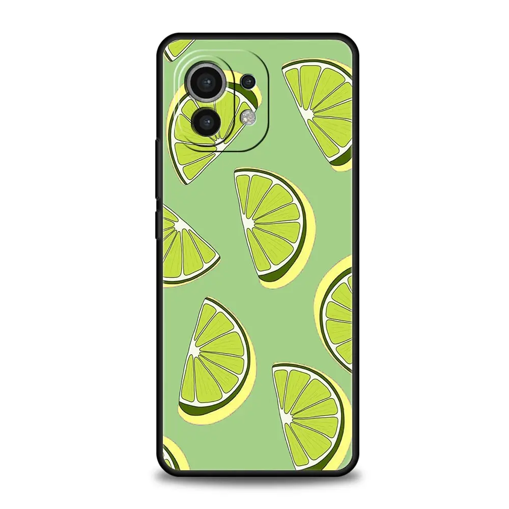 Soft TPU Lemon Fruit Phone Case Cover