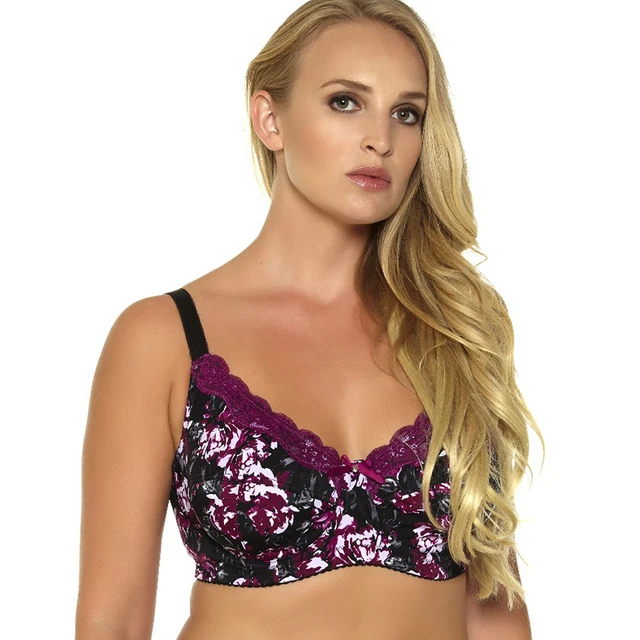 Mierside D0295 Hot Fashion Plus size Bra Set No Padding Lingerie