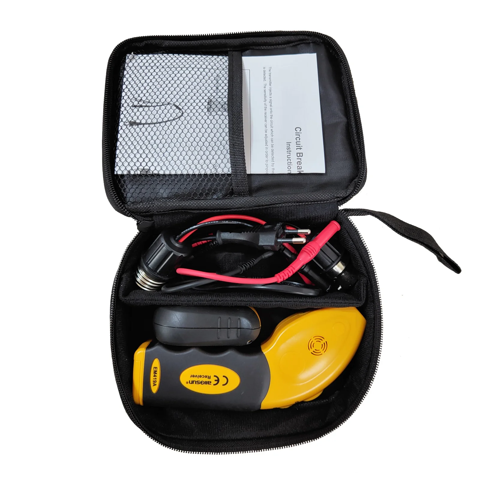 all-sun EM419A 100~120V/200~240V CIRCUIT BREAKER FINDER a transmitter+a receiver Non-contact Voltage Sensor ,at 50~60Hz 6