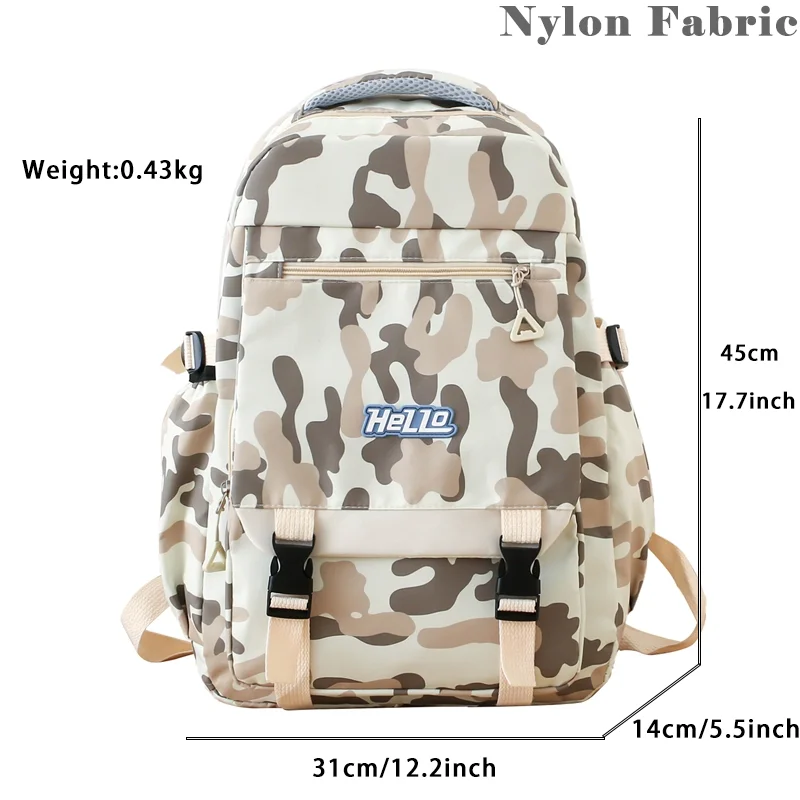 Fashion Waterproof Women Backpack For Teenager Kawaii Girl Female School Bag Nylon Black Cute Students Bookbag Colourful Blue