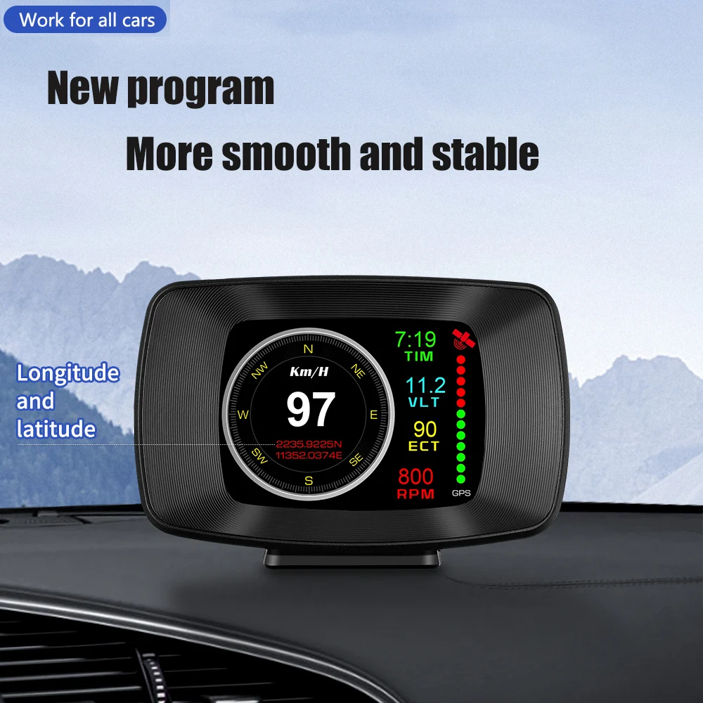 Ʈ ڵ HUD 跮   Ÿ,  OBD2 GPS   溸 ڵ ÷, P13   ÷