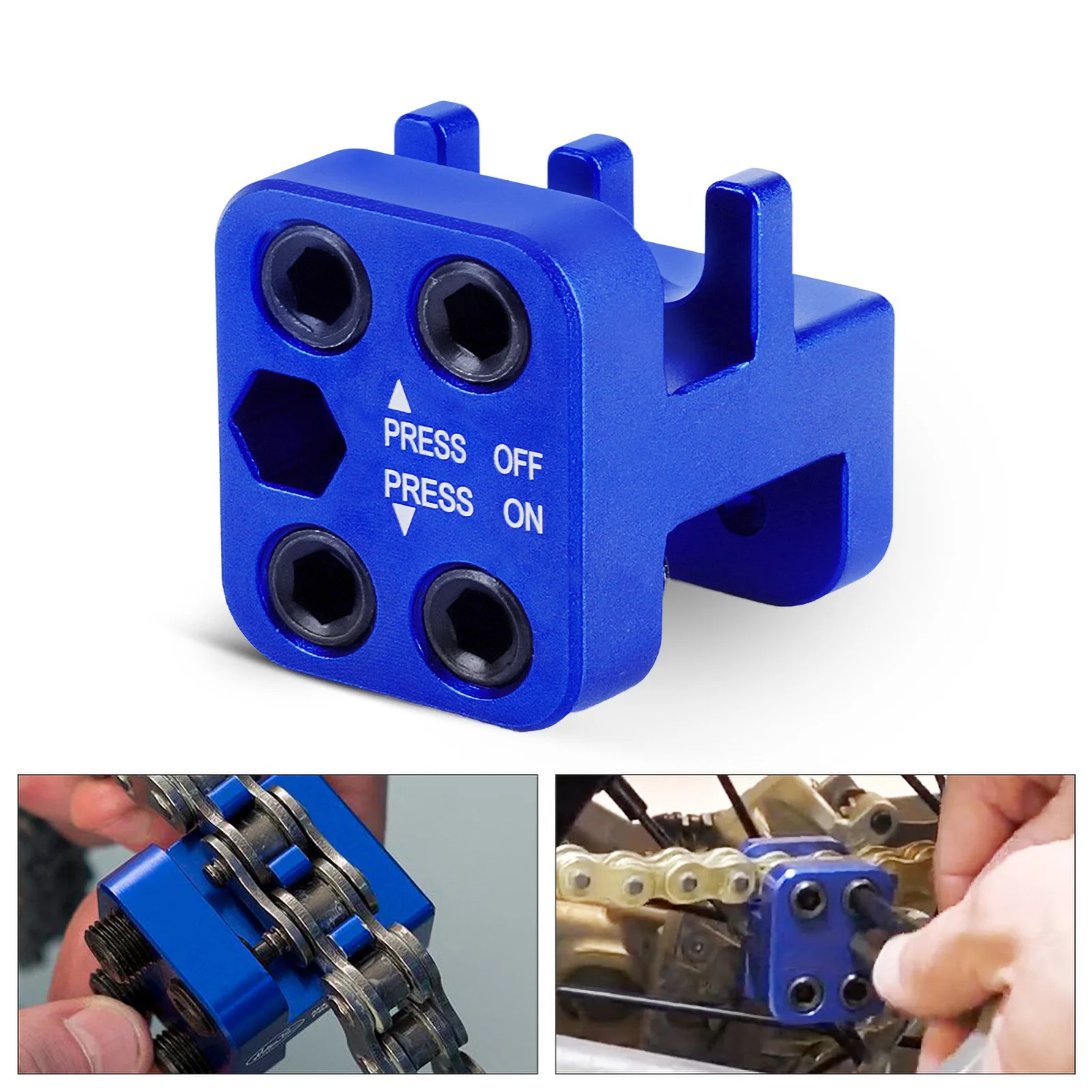 for520525530SidePlateMotorcycleATVUniversalChainAdjustingAlignmentToolProfessional