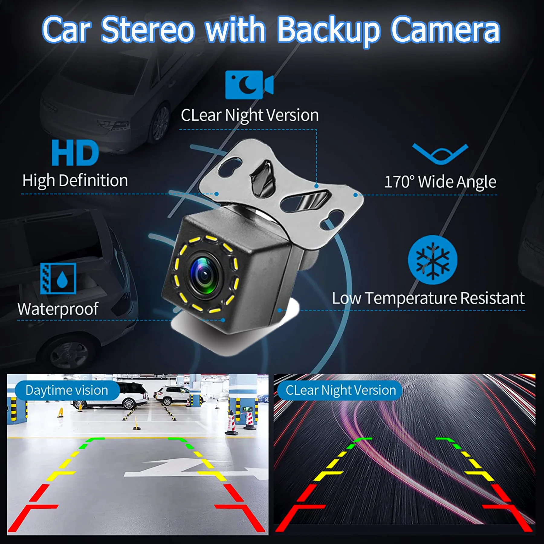 9 인치 휴대용 자동차 라디오 HD 터치 스크린 자동차 비디오 플레이어 무선 CarPlay 안드로이드 자동 후면보기 카메라 블루투스 USB FM