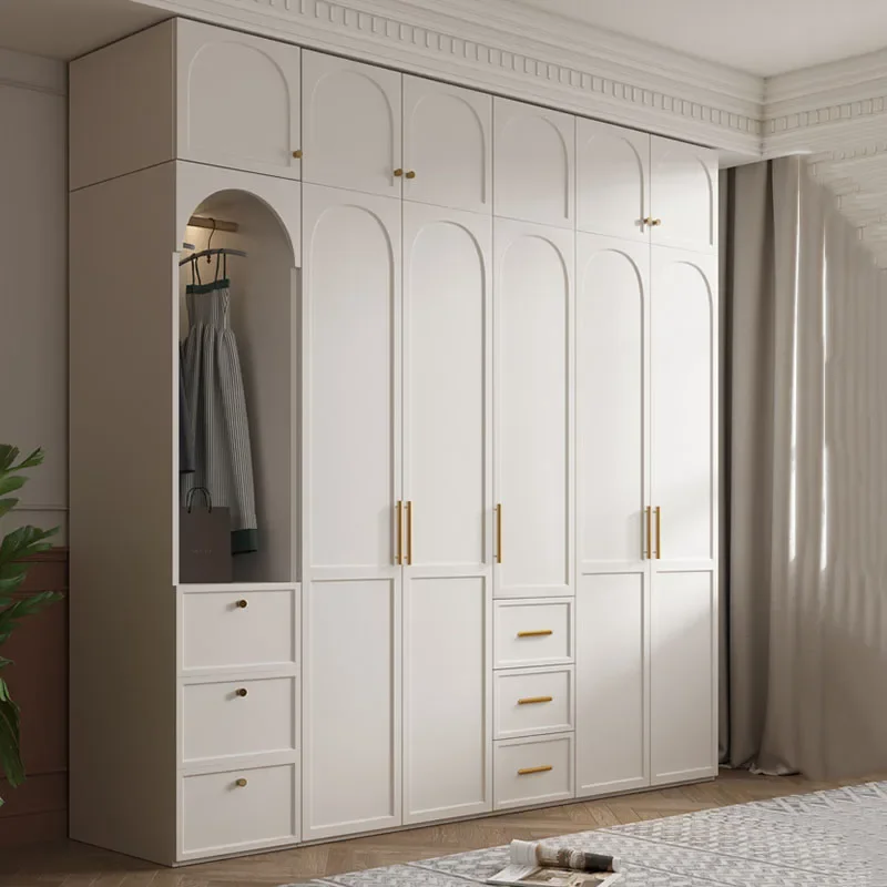 

Waterproof Luxury Wardrobe Storage European Hotel Bedroom Wardrobe Living Room Women Armario Plegable Para Ropa Furniture