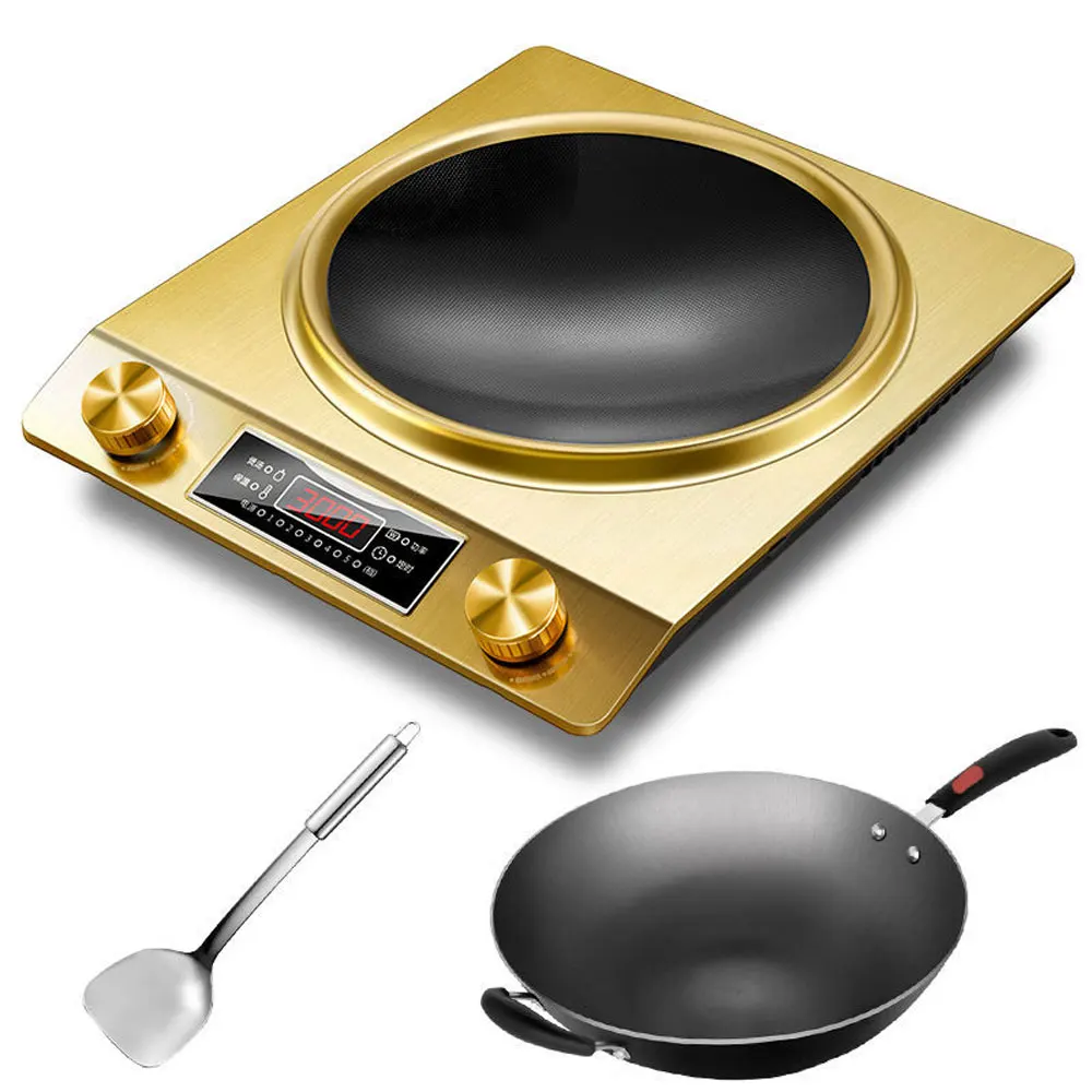 Concave Induction Cooker Household Concave Stove High-power Commercial 3500W Energy-saving Stir-Fry 3000W