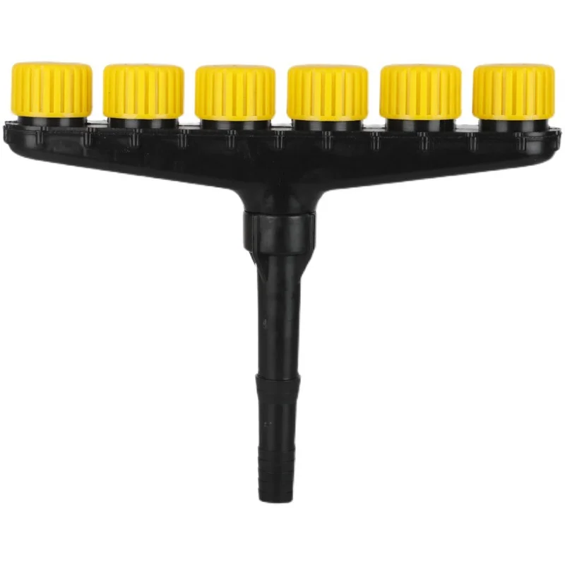 Agriculture Atomizer Nozzle Garden Lawn Sprinkler Farm Vegetable Irrigation Adjustable Large Flow Watering Tool6 Way 2