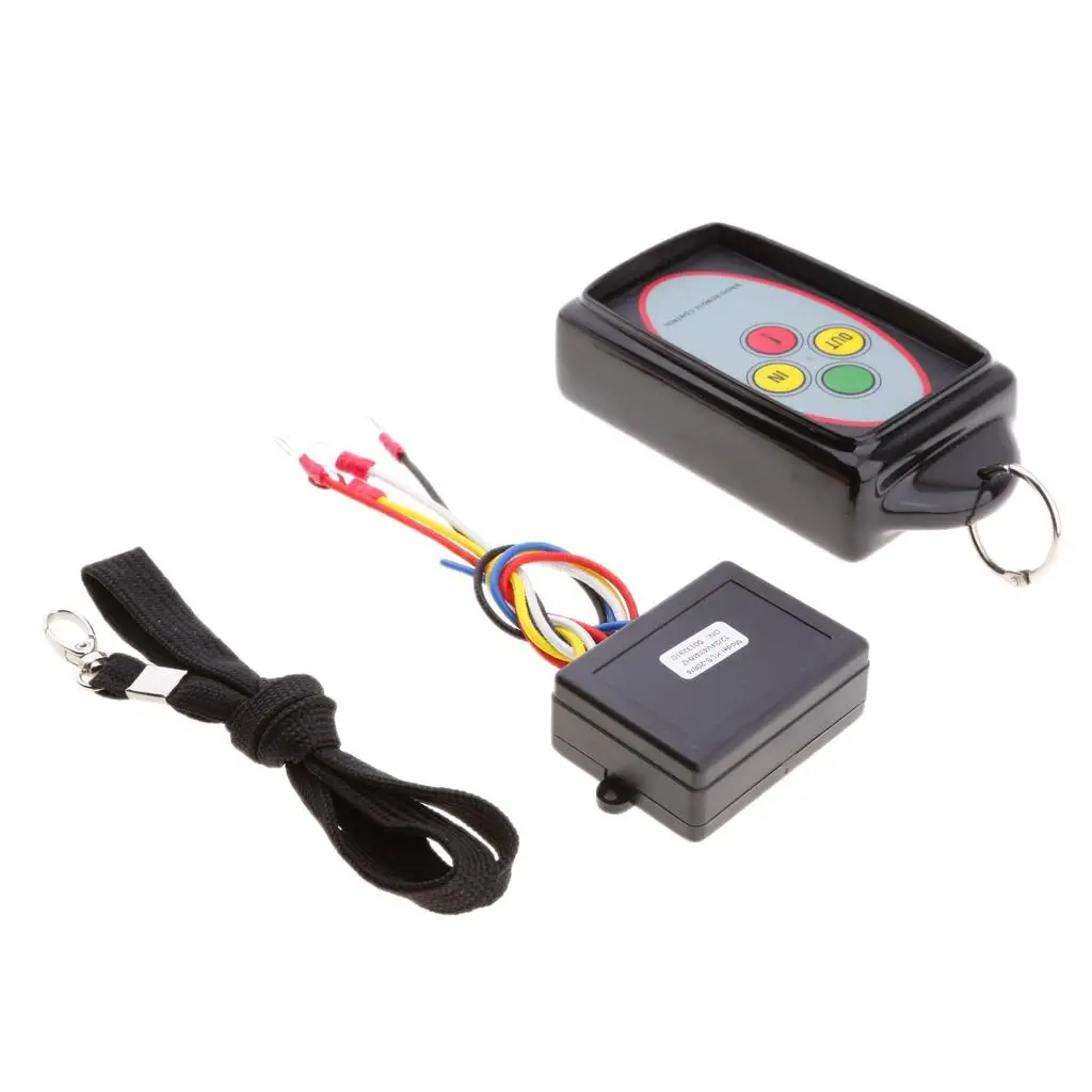 MagiDeal 24V Car ATV SUV Wireless Winch Remote Control Switch Handset KLS-208/4