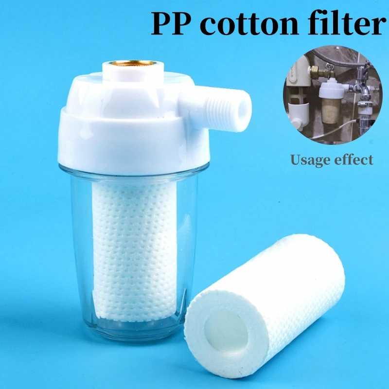 

1/2" Aquarium Fish Tank Filter PP Cotton Filter Water Purification Heater Tap Strainer Shower Spray for Bathroom Kitchen Filters