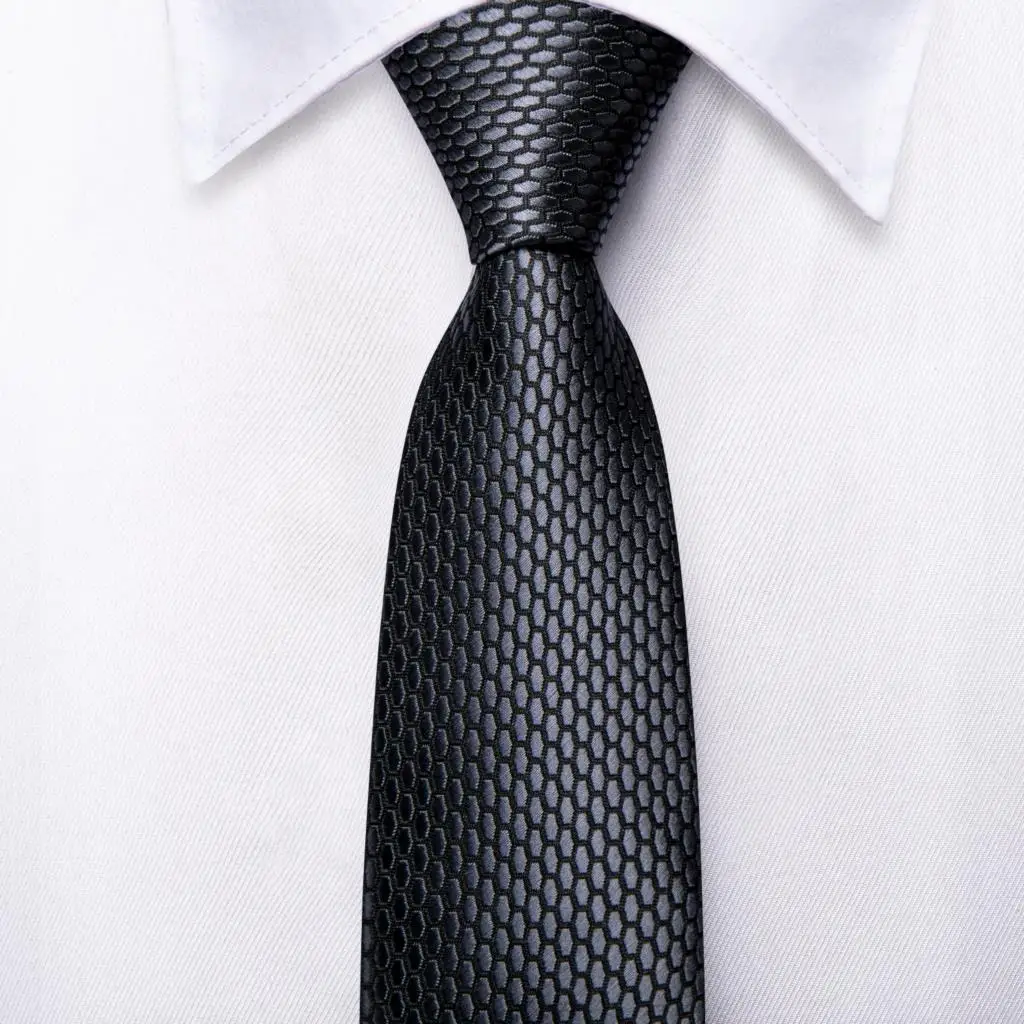 

Hi-Tie/серый однотонный шелковый галстук для детей, Роскошный дизайнерский галстук ручной работы для детей, 120 см, длина 6 см, широкий Модный вечерние, Прямая поставка