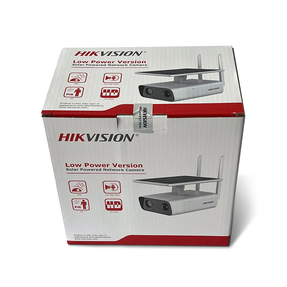 Hikvision 4DS-2XS2T41G0-ID/4G/C04S05 Cámara IP 4MP Solar 4G IR30M PIR con  Batería lente 4mm