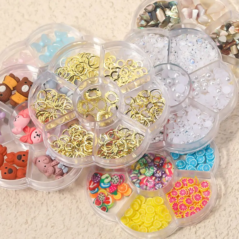 

Acrylic Crystal Rhinestone Cartoon Nail Art Decorations DIY Nail Art Supplies Manicure Accessories 3D Nail Charms Set