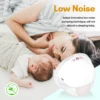 Wearable Breast Pump Hands Free Electric Breast Pumps Invisible Silent Pain Free Feeding Pump with 24mm Flange 150ml Capacity 3