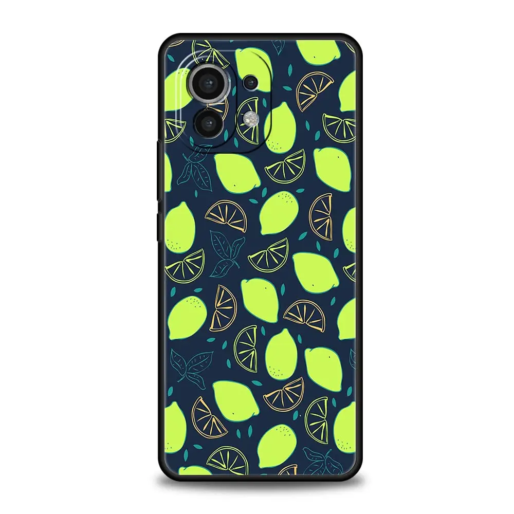 Soft TPU Lemon Fruit Phone Case Cover
