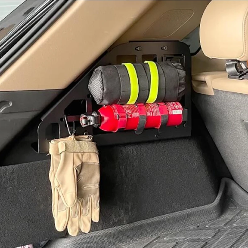 Misura Per Cadillac Xt5 2016-2023 Pannelli Molle Per Finestrini Laterali In Alluminio Ripiano Portaoggetti Per Bagagliaio Posteriore