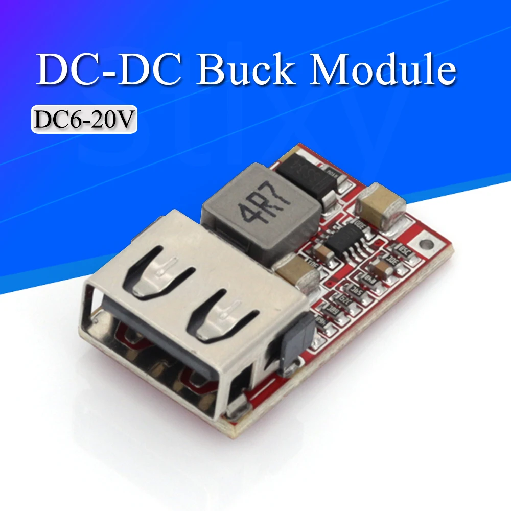 Fine 6-20V 12V/20V  5V 3A 차량용 USB 충전기 모듈 DC 벅 스텝 다운 컨버터 12v 5v 전원 공급 장치 모듈 양호