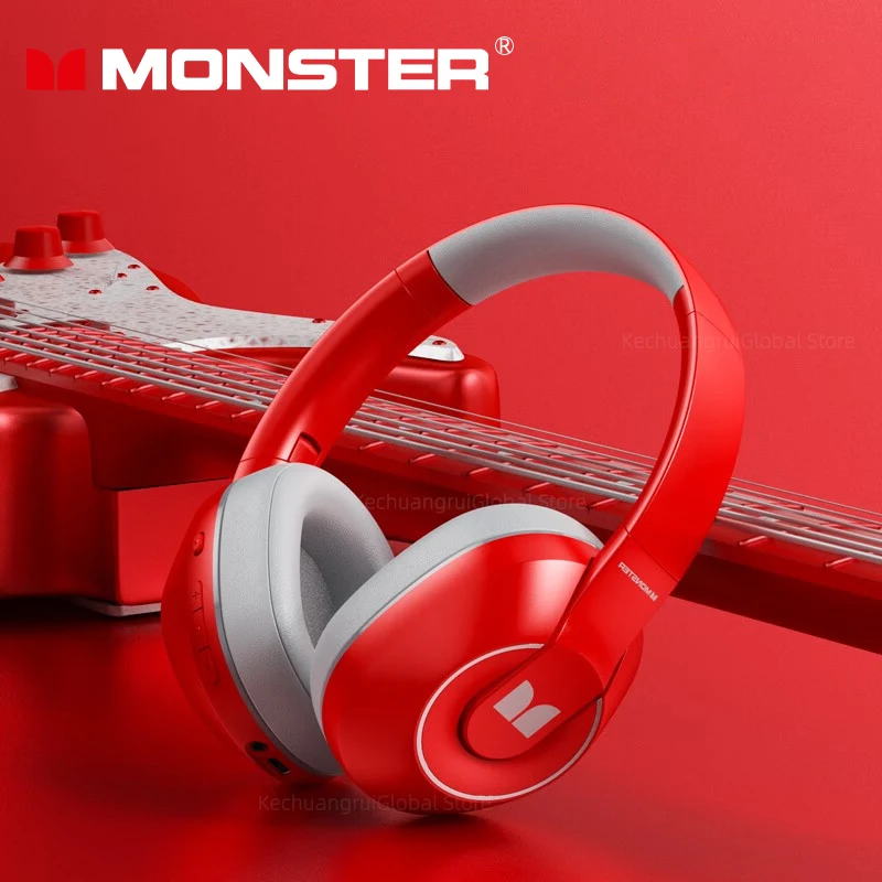 Monster Xkt01 Semi-in-ear Com Cancelamento De Ruído Para Jogos
