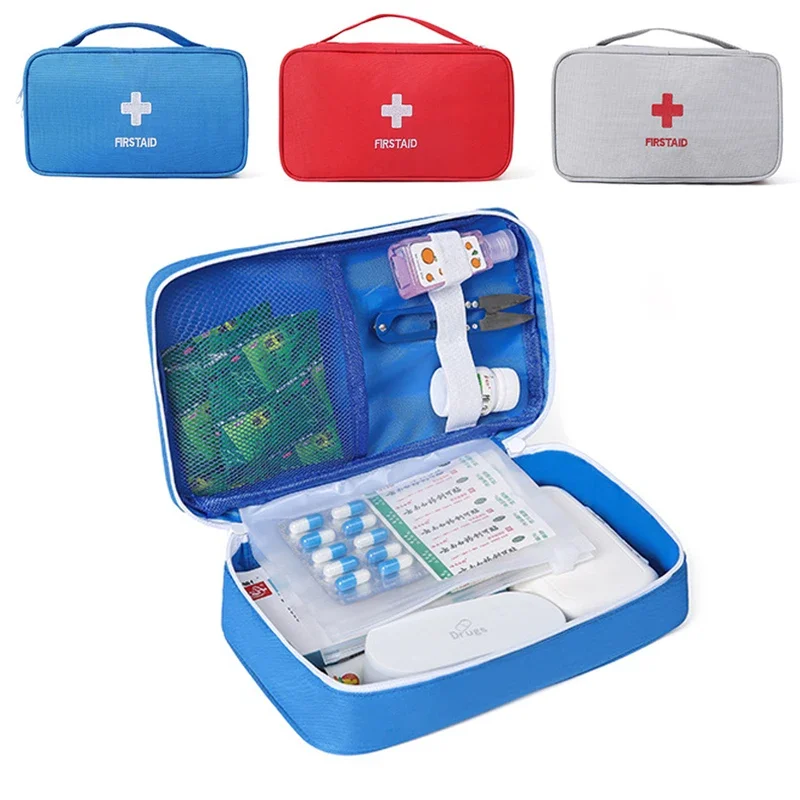 Homekit Survival Gear First Aid Tools Emergency Medical Empty Bag Car First Aid Kit Mini Med Travel Paramedic Accessories