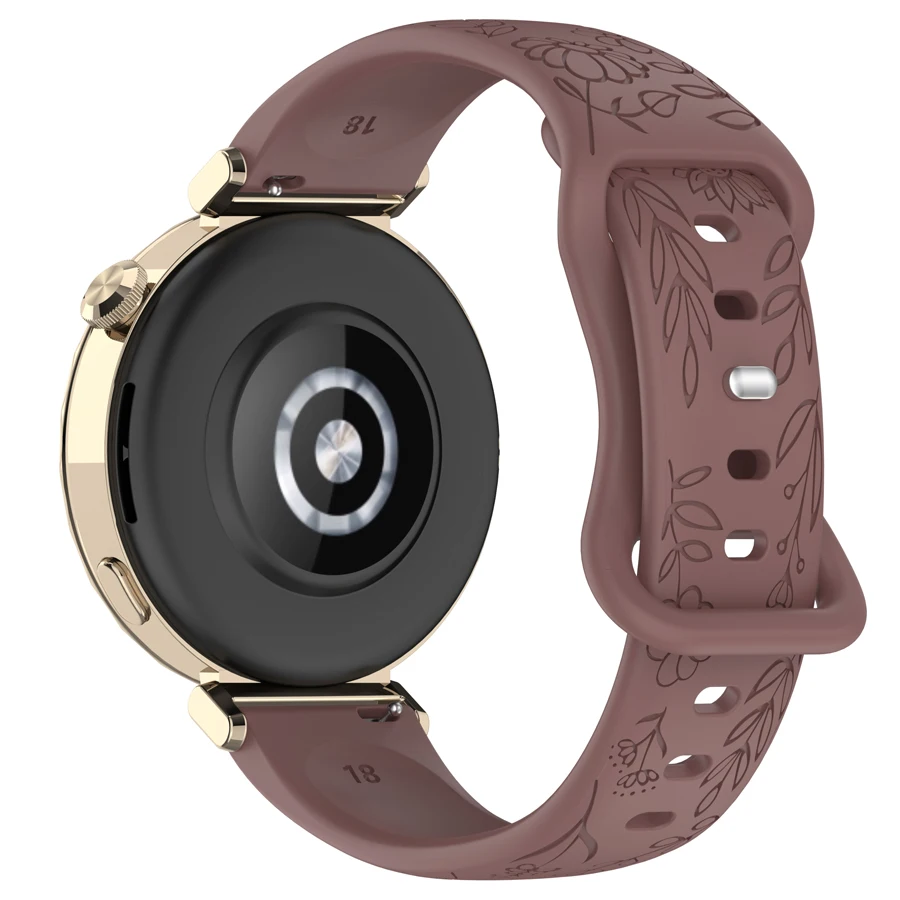 Floral Silicone Strap - 3D Design