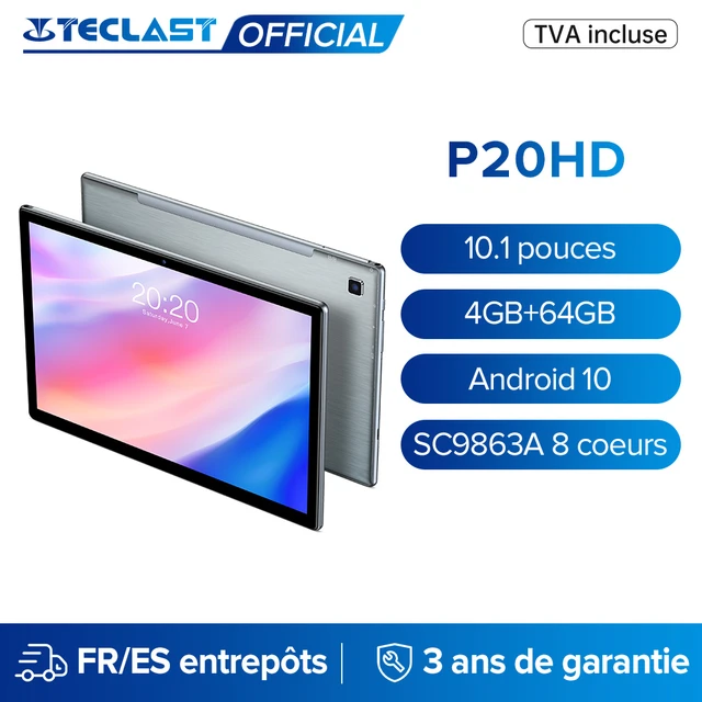 TECLAST P20HD 4GLte Network 4GB 64GB Android 10 4G Network