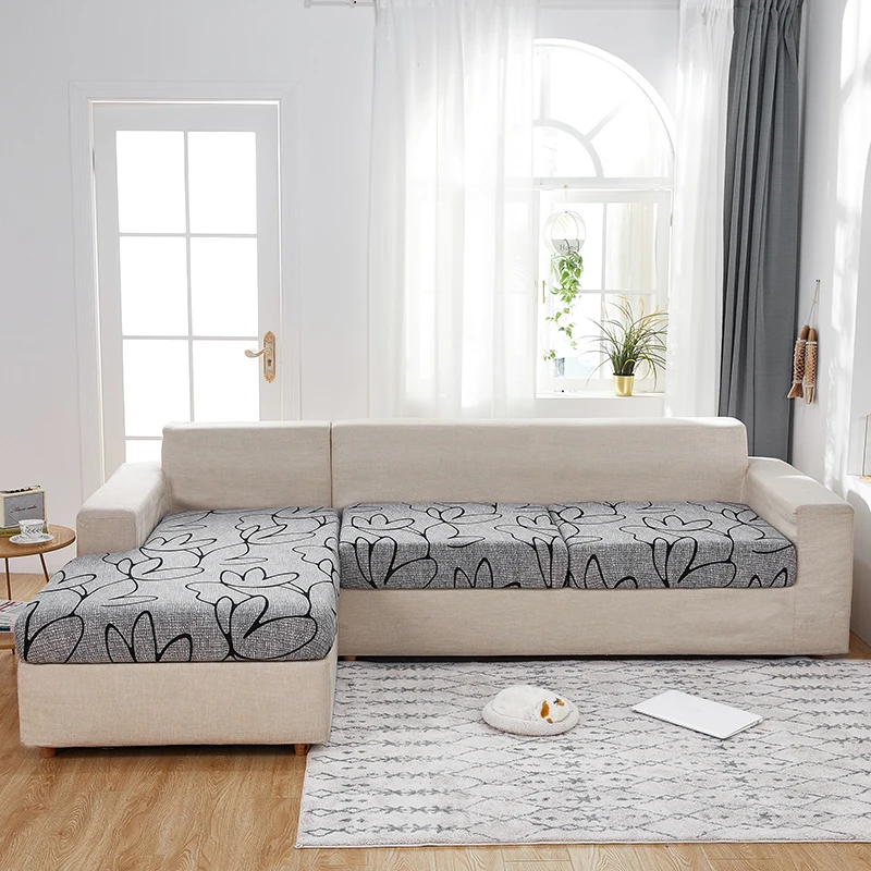 Printed Non-Slip Stretch Sofa Slipcover