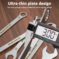 Ultra-thin Open End Wrench 5-32MM Ratchet Wrenches Universal Spanners Dual-purpose Wrench for Bicycle Motorcycle Car Repair Tool 5