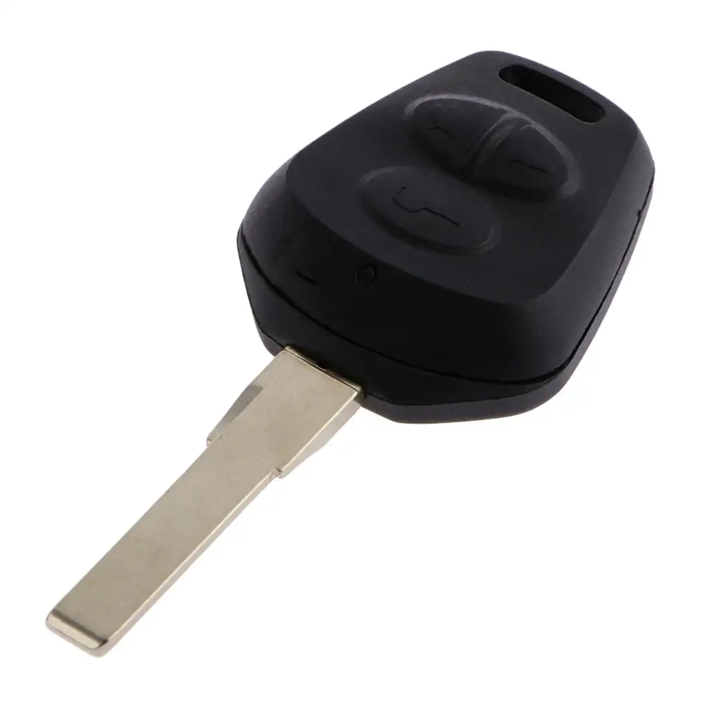 

3 Buttons Remote Key Fob Case with Blank Key Blade for Boxster 996 Cayen