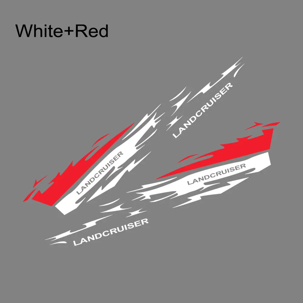カスタマイズされたトヨタランドクルステッカー,カスタム