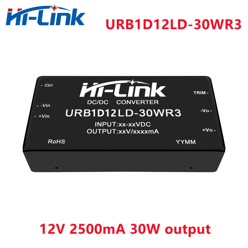 Household DCDC Switch Power Supply Module 30W 110V to 12V 2.5A Output URB1D12LD-30WR3 Step Down Isolated LED Converter